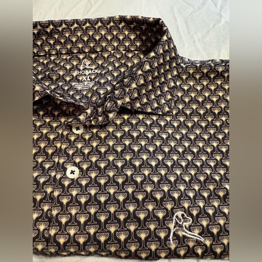 Rhoback Nightcap Polo Shirt - XL